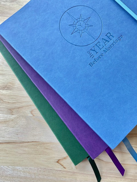 THE YEAR BEFORE MARRIAGE- Undated Premarital Planner   Plum Purple