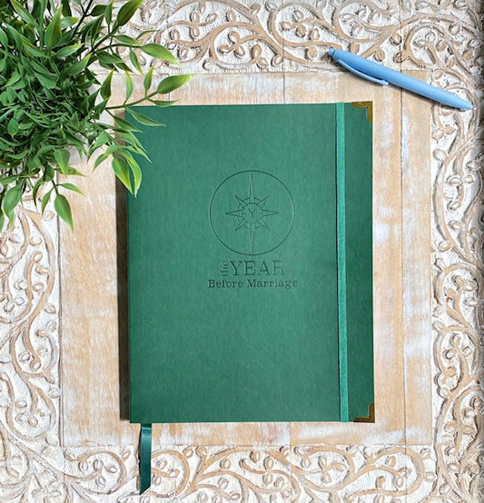 THE YEAR BEFORE MARRIAGE- Undated Premarital Planner   Garden Green